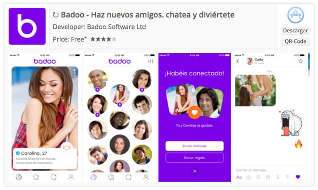 App para conocer gente del mundo menina para amizade Salvador-9781