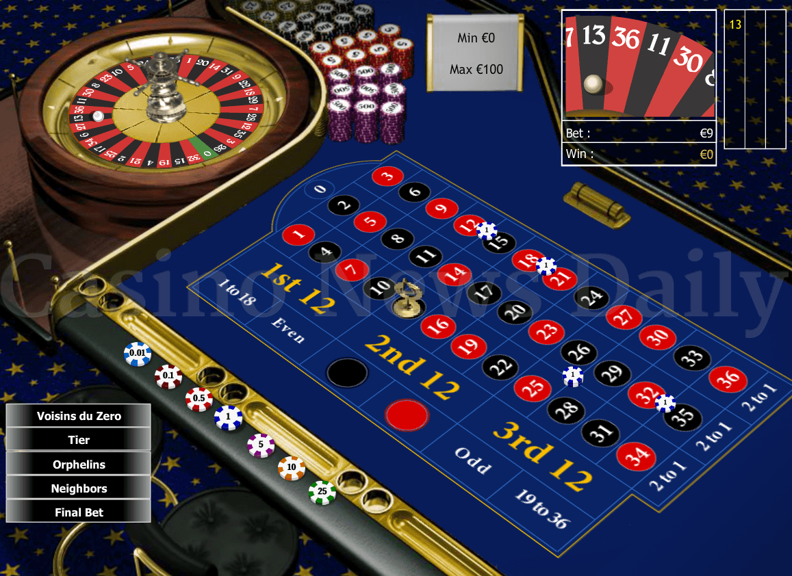 Mesa de casino señales de límite de fichas-27353