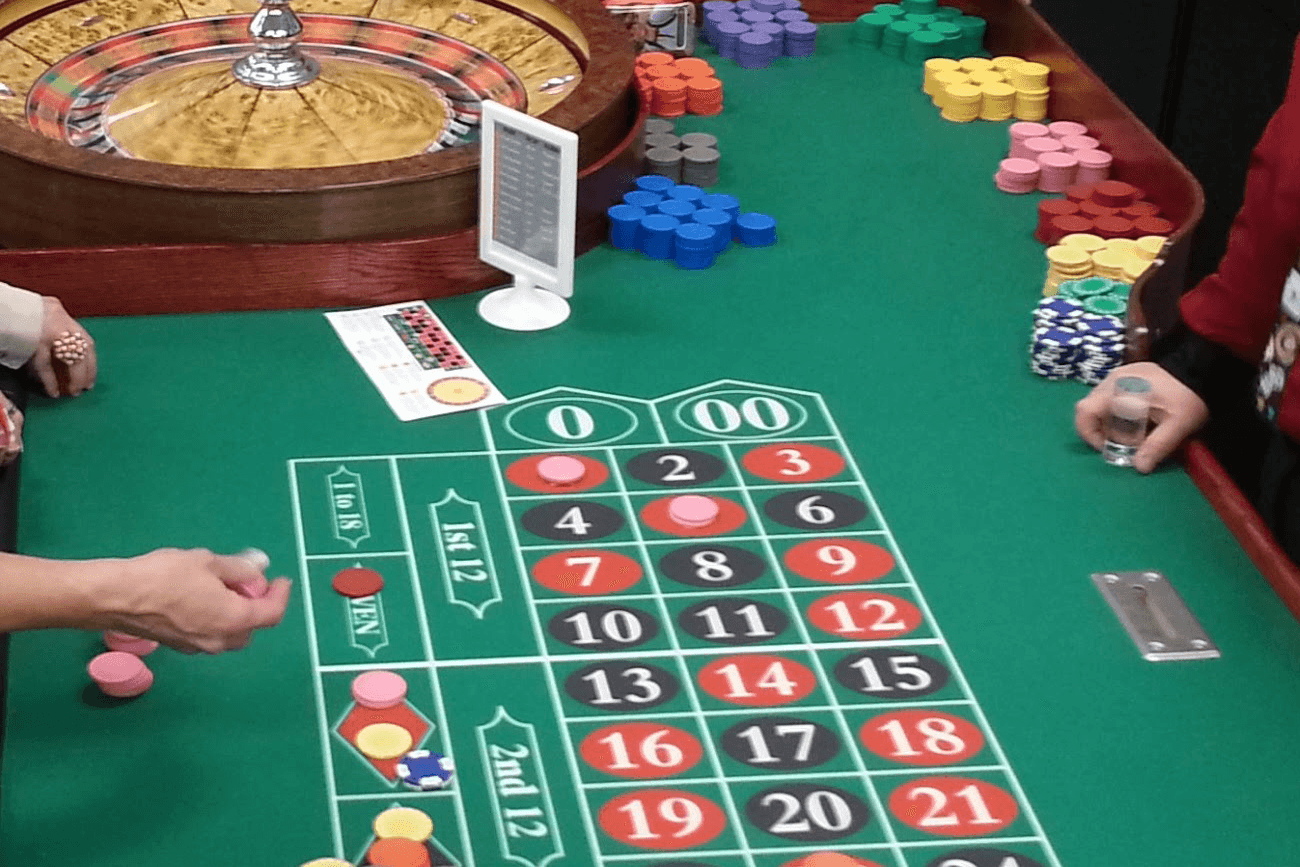 Mesa de casino señales de límite de fichas-11833